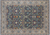 Navy Blue 10' 0" X 14' 0" Persian Heriz Serapi Hand-Knotted Wool Rug - Q24181