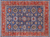 Blue Persian Heriz Serapi Hand Knotted Wool Rug 8' 10" X 12' 0" - Q24184