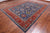 Blue Persian Heriz Serapi Hand Knotted Wool Rug 8' 10" X 12' 0" - Q24184