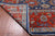 Blue Persian Heriz Serapi Hand Knotted Wool Rug 8' 10" X 12' 0" - Q24184