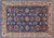 Blue 9' 10" X 13' 9" Persian Heriz Serapi Hand-Knotted Wool Rug - Q24185