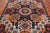 Blue 5' 7" X 7' 9" Geometric Mamluk Handmade Wool Rug - Q24186