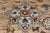 8' 10" X 12' 0" Persian Heriz Serapi Handmade Wool Rug - Q24187