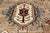 8' 10" X 12' 0" Persian Heriz Serapi Handmade Wool Rug - Q24187