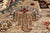 8' 10" X 12' 0" Persian Heriz Serapi Handmade Wool Rug - Q24187