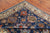 Blue 6' 0" X 8' 10" Persian Heriz Serapi Handmade Wool Rug - Q24188