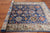 Blue 6' 0" X 8' 10" Persian Heriz Serapi Handmade Wool Rug - Q24188
