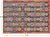 SUPER SALE 8' 2" X 11' 5" Reversible Kilim Flat Weave Wool On Wool Rug - Q24190