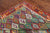 SUPER SALE 8' 10" X 11' 7" Reversible Kilim Flat Weave Wool On Wool Rug - Q24193