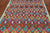 SUPER SALE 5' 0" X 6' 7" Reversible Kilim Flat Weave Wool On Wool Rug - Q24195