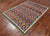 SUPER SALE 5' 0" X 6' 7" Reversible Kilim Flat Weave Wool On Wool Rug - Q24195