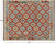 SUPER SALE 5' 2" X 6' 6" Reversible Kilim Flat Weave Wool On Wool Rug - Q24198