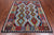 SUPER SALE 5' 4" X 6' 10" Reversible Kilim Flat Weave Wool On Wool Rug - Q24199
