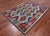 SUPER SALE 5' 4" X 6' 10" Reversible Kilim Flat Weave Wool On Wool Rug - Q24199