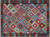 SUPER SALE 4' 9" X 6' 6" Reversible Kilim Flat Weave Wool On Wool Rug - Q24200