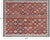 SUPER SALE 5' 1" X 6' 5" Reversible Kilim Flat Weave Wool On Wool Rug - Q24201