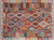 SUPER SALE 5' 1" X 6' 7" Reversible Kilim Flat Weave Wool On Wool Rug - Q24202