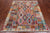 SUPER SALE 5' 1" X 6' 7" Reversible Kilim Flat Weave Wool On Wool Rug - Q24202