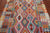 SUPER SALE 5' 1" X 6' 7" Reversible Kilim Flat Weave Wool On Wool Rug - Q24202