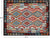 SUPER SALE 5' 0" X 6' 4" Reversible Kilim Flat Weave Wool On Wool Rug - Q24203