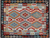 SUPER SALE 5' 0" X 6' 4" Reversible Kilim Flat Weave Wool On Wool Rug - Q24203