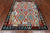 SUPER SALE 5' 0" X 6' 4" Reversible Kilim Flat Weave Wool On Wool Rug - Q24203