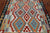 SUPER SALE 5' 0" X 6' 4" Reversible Kilim Flat Weave Wool On Wool Rug - Q24203