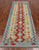 SUPER SALE 3' 0" X 9' 3" Reversible Kilim Flat Weave Wool On Wool Runner Rug - Q24205