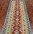 SUPER SALE 3' 0" X 9' 3" Reversible Kilim Flat Weave Wool On Wool Runner Rug - Q24205