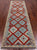 SUPER SALE 2' 10" X 9' 10" Runner Reversible Kilim Flat Weave Wool On Wool Rug - Q24207