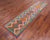 SUPER SALE 2' 7" X 9' 7" Reversible Kilim Flat Weave Wool On Wool Runner Rug - Q24209