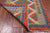 SUPER SALE 2' 7" X 9' 7" Reversible Kilim Flat Weave Wool On Wool Runner Rug - Q24209