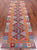SUPER SALE 2' 9" X 9' 7" Runner Reversible Kilim Flat Weave Wool On Wool Rug - Q24213