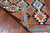 SUPER SALE 2' 8" X 8' 0" Runner Reversible Kilim Flat Weave Wool On Wool Rug - Q24214