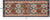 SUPER SALE 2' 8" X 7' 7" Runner Reversible Kilim Flat Weave Wool On Wool Rug - Q24215