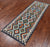SUPER SALE 2' 9" X 7' 8" Runner Reversible Kilim Flat Weave Wool On Wool Rug - Q24218