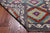 SUPER SALE 3' 0" X 16' 0" Reversible Kilim Flat Weave Wool On Wool Runner Rug - Q24223