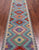 SUPER SALE 2' 8" X 15' 9" Runner Reversible Kilim Flat Weave Wool On Wool Rug - Q24231