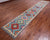 SUPER SALE 2' 8" X 15' 9" Runner Reversible Kilim Flat Weave Wool On Wool Rug - Q24231