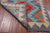 SUPER SALE 2' 8" X 15' 9" Runner Reversible Kilim Flat Weave Wool On Wool Rug - Q24231