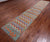 SUPER SALE 2' 10" X 15' 8" Runner Reversible Kilim Flat Weave Wool On Wool Rug - Q24232