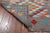 SUPER SALE 2' 9" X 15' 11" Reversible Kilim Flat Weave Wool On Wool Runner Rug - Q24233