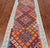 SUPER SALE 2' 9" X 9' 8" Reversible Kilim Flat Weave Wool On Wool Runner Rug - Q24237