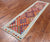 SUPER SALE 2' 9" X 9' 8" Reversible Kilim Flat Weave Wool On Wool Runner Rug - Q24237