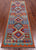 SUPER SALE 2' 10" X 9' 6" Runner Reversible Kilim Flat Weave Wool On Wool Rug - Q24238