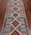 SUPER SALE 2' 8" X 9' 6" Reversible Kilim Flat Weave Wool On Wool Runner Rug - Q24239
