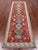 SUPER SALE 2' 9" X 9' 8" Reversible Kilim Flat Weave Wool On Wool Runner Rug - Q24240