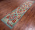 SUPER SALE 2' 8" X 12' 10" Runner Reversible Kilim Flat Weave Wool On Wool Rug - Q24245