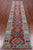 SUPER SALE 2' 9" X 12' 9" Runner Reversible Kilim Flat Weave Wool On Wool Rug - Q24246