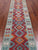 SUPER SALE 2' 9" X 12' 9" Runner Reversible Kilim Flat Weave Wool On Wool Rug - Q24246